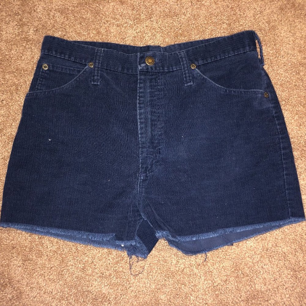 WRANGLER Corduroy High Waisted Shorts - SIZE 26